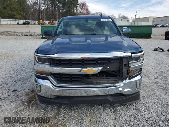 2017 Chevrolet Silverado 1500 LT with VIN 1GCRCRECXHZ381711, listed as a Copart auction lot 46194225 with 54,835 mi miles and Salvage Title. Bid and sale history available at DreamBid. Image 5.