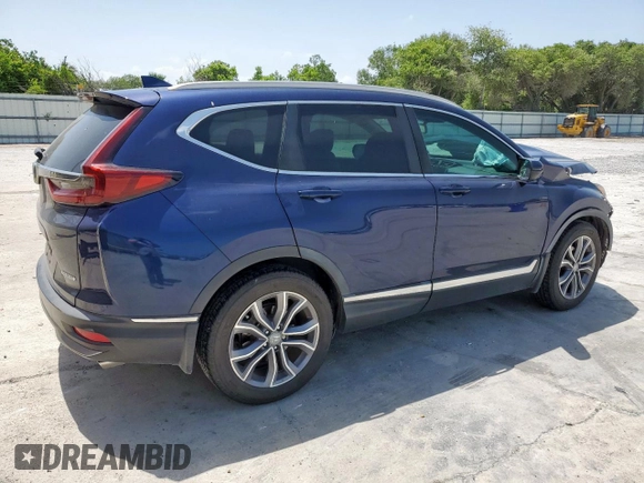 2020 Honda CR-V Touring with VIN 7FARW1H94LE002651, listed as a Copart auction lot 65023475 with 65,507 mi miles and Salvage title. Bid and sale history available at DreamBid. Image 3.