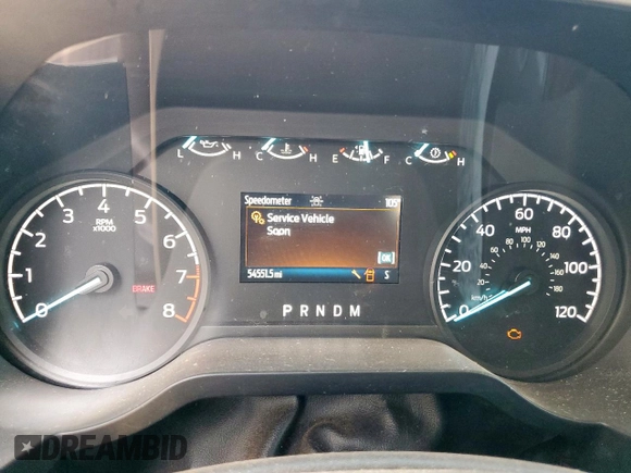 2021 Ford F-150 XL with VIN 1FTFW1E54MFC29139, listed as a Copart auction lot 58567465 with 54,551 mi miles and Salvage title. Bid and sale history available at DreamBid. Image 9.