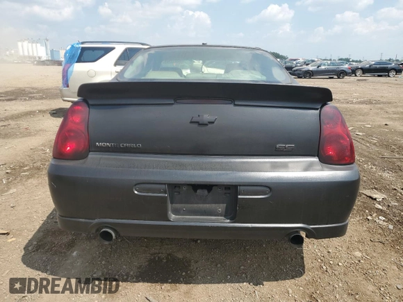 2007 Chevrolet Monte Carlo SS with VIN 2G1WL16C679159686, listed as a Copart auction lot 64812295 with Not provided miles and Clean title. Bid and sale history available at DreamBid. Image 6.