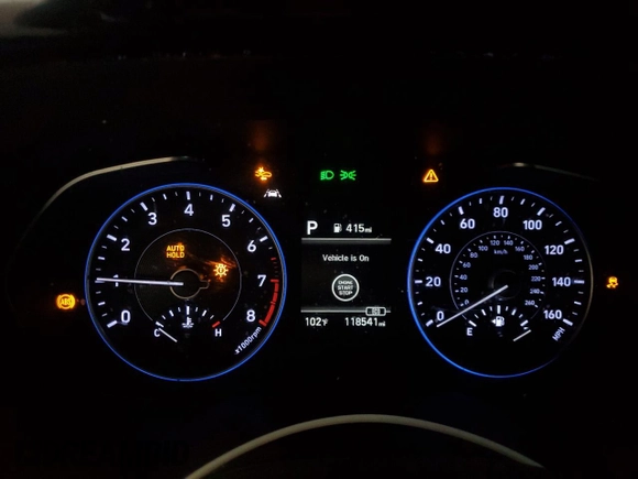 2021 Hyundai Palisade SEL z VIN KM8R24HEXMU181272, wystawiony jako Copart lot #73129624 z przebiegiem 118 541 mil mil oraz Szkoda całkowita • Salvage title. Historia ofert i sprzedaży dostępna na DreamBid. Obrazek 9.