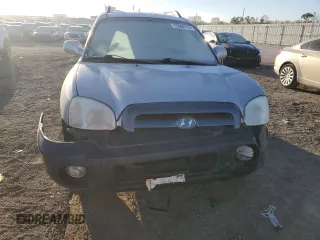 2005 Hyundai Santa Fe GLS with VIN KM8SC73E25U858517, listed as a Copart auction lot 75688114 with 161,600 mi miles and Salvage Title. Bid and sale history available at carsss.com. Image 5.