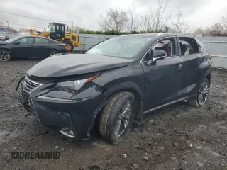 2021 Lexus NX 300 with VIN JTJDARDZ5M5031813, listed as a Copart auction lot 46487825 with 23,202 mi miles and Salvage title. Bid and sale history available at DreamBid. Image 1.