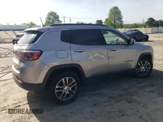 2020 Jeep Compass Latitude with VIN 3C4NJCBB1LT224419, listed as a Copart auction lot 53473975 with 81,002 mi miles and Salvage title. Bid and sale history available at DreamBid. Image 3.