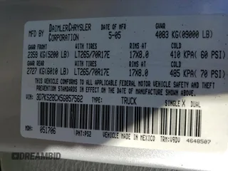 2005 Dodge 2500 SLT z VIN 3D7KS28CX5G857562, wystawiony jako Copart lot #87027064 z przebiegiem 330 581 mil mil oraz Szkoda całkowita • Salvage title. Historia ofert i sprzedaży dostępna na DreamBid. Obrazek 12.