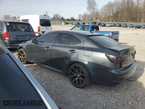 2010 Lexus IS 350 with VIN JTHBE5C21A5023844, listed as a Copart auction lot 45575085 with 138,172 mi miles and Salvage Title. Bid and sale history available at DreamBid. Image 2.