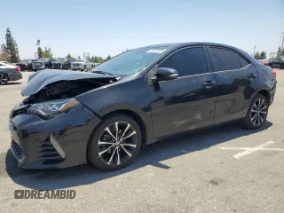 2019 Toyota Corolla L with VIN 5YFBURHE6KP925375, listed as a Copart auction lot 62430295 with 81,722 mi miles and Salvage title. Bid and sale history available at DreamBid. Image 1.