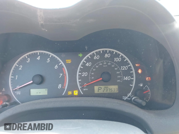 2010 Toyota Corolla with VIN 1NXBU4EE9AZ260962, listed as a IAAI auction lot 41847582 with 237,533 mi miles and . Bid and sale history available at DreamBid. Image 7.