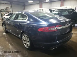 2011 Jaguar XF with VIN SAJWA0FB9BLS12379, listed as a Copart auction lot 41519534 with 135,848 mi miles and Salvage Title. Bid and sale history available at carsss.com. Image 2.