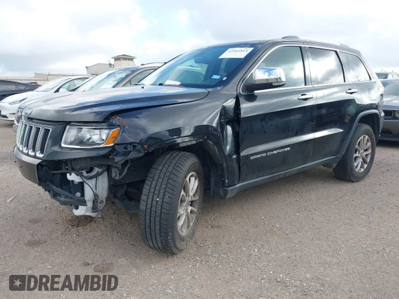 2014 Jeep Grand Cherokee Limited with VIN 1C4RJFBG8EC151465, listed as a IAAI auction lot 42561814 with 159,789 mi miles and . Bid and sale history available at DreamBid. Image 2.