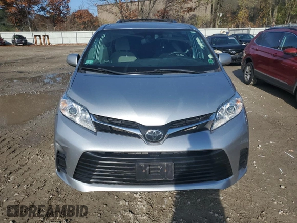 2019 Toyota Sienna LE with VIN 5TDJZ3DC1KS217606, listed as a Copart auction lot 78441064 with 71,717 mi miles and Salvage Title. Bid and sale history available at carsss.com. Image 5.