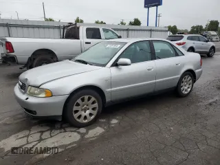2001 Audi A4 с VIN WAUDH68D01A143477, выставлен на аукционе Copart как лот 72391954 с пробегом 265 263 миль миль и Списание • Salvage title. История ставок и продаж доступна на DreamBid. Изображение 1.