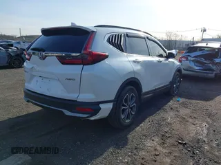 2020 Honda CR-V EX with VIN 2HKRW2H52LH638324, listed as a IAAI auction lot 41944104 with 31,852 mi miles and . Bid and sale history available at DreamBid. Image 4.