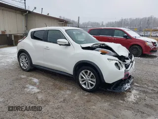 2015 Nissan Juke SL z VIN JN8AF5MV9FT553666, wystawiony jako IAAI lot #41532418 z przebiegiem 92 424 mil mil oraz . Historia ofert i sprzedaży dostępna na DreamBid. Obrazek 1.