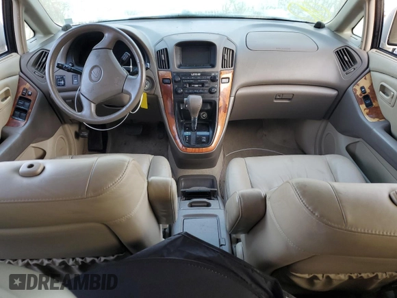 1999 Lexus RX 300 Luxury SUV with VIN JT6HF10U8X0023926, listed as a Copart auction lot 86988054 with 0 mi miles and Salvage Title. Bid and sale history available at carsss.com. Image 8.