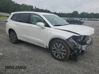 2022 Cadillac XT6 Sport with VIN 1GYKPGRS6NZ161371, listed as a Copart auction lot 64566214 with 30,352 mi miles and Salvage Title. Bid and sale history available at carsss.com. Image 4.