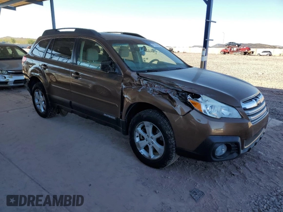 2013 Subaru Outback with VIN 4S4BRDAC3D2249770, listed as a Copart auction lot 41530485 with 121,117 mi miles and Salvage title. Bid and sale history available at DreamBid. Image 4.