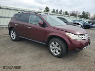 2007 Nissan Murano S with VIN JN8AZ08W77W661085, listed as a Copart auction lot 50158675 with 127,752 mi miles and Clean Title. Bid and sale history available at carsss.com. Image 4.