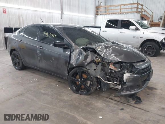 2014 Dodge Dart SXT with VIN 1C3CDFBB4ED775599, listed as a IAAI auction lot 41965755 with 132,604 mi miles and . Bid and sale history available at carsss.com. Image 1.
