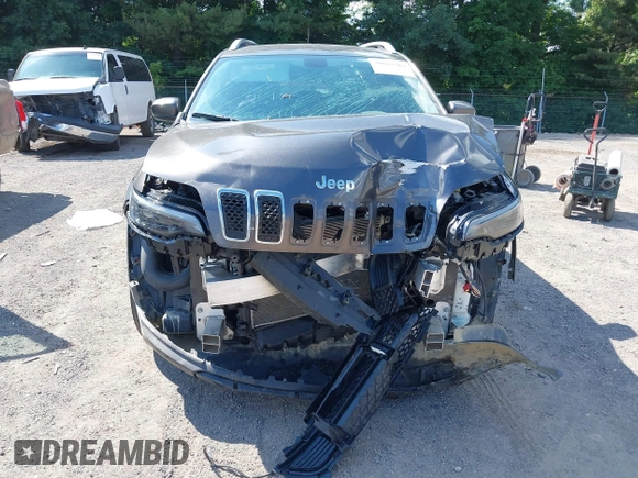 2019 Jeep Cherokee Limited with VIN 1C4PJMDX7KD491415, listed as a IAAI auction lot 39667583 with 65,502 mi miles and . Bid and sale history available at DreamBid. Image 13.