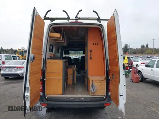 2016 Mercedes-Benz Sprinter Cargo with VIN WD3PE7DD6GP339069, listed as a IAAI auction lot 41837867 with 53,121 mi miles. Bid and sale history available at carsss.com. Image 8.
