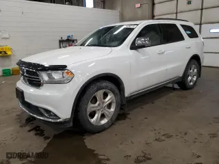 2015 Dodge Durango Limited with VIN 1C4RDJDG7FC162255, listed as a Copart auction lot 85438274 with 131,260 mi miles and Salvage Title. Bid and sale history available at carsss.com. Image 1.