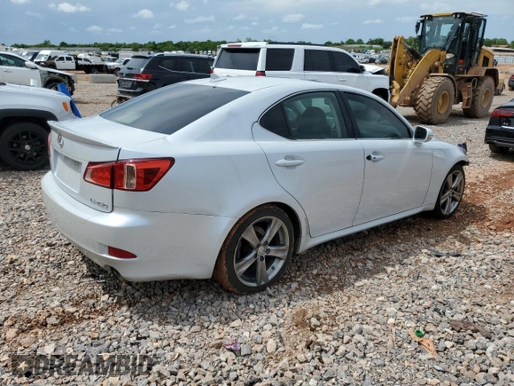 2011 Lexus IS 250 with VIN JTHBF5C24B5138307, listed as a Copart auction lot 54593805 with 191,395 mi miles and Clean Title. Bid and sale history available at DreamBid. Image 3.