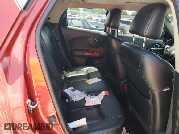 2014 Nissan Juke SL with VIN JN8AF5MV5ET360073, listed as a Copart auction lot 63982605 with Not provided miles and Clean title. Bid and sale history available at DreamBid. Image 10.
