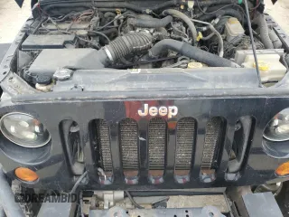 2007 Jeep Wrangler Unlimited Rubicon with VIN 1J4GA69117L112867, listed as a Copart auction lot 59909565 with 166,963 mi miles and Salvage title. Bid and sale history available at DreamBid. Image 12.