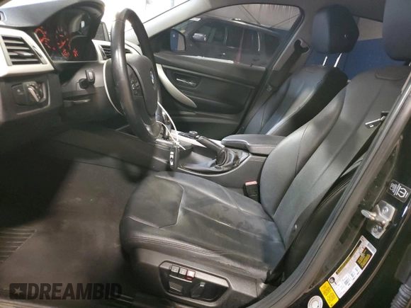 2013 BMW 3 Series 320i with VIN WBA3B1C5XDK130167, listed as a Copart auction lot 60518965 with 129,308 mi miles and Salvage title. Bid and sale history available at DreamBid. Image 7.