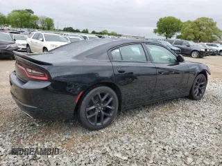 2021 Dodge Charger SXT with VIN 2C3CDXBG6MH613055, listed as a Copart auction lot 52149655 with 86,396 mi miles and Salvage Title. Bid and sale history available at carsss.com. Image 3.