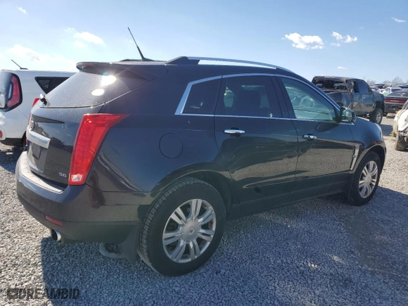 2012 Cadillac SRX Luxury Collection with VIN 3GYFNAE39CS655320, listed as a Copart auction lot 46979895 with 180,521 mi miles and Salvage Title. Bid and sale history available at carsss.com. Image 3.