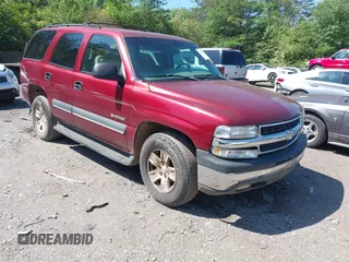 2002 Chevrolet Tahoe LT z VIN 1GNEC13Z72R276808, wystawiony jako IAAI lot #42133581 z przebiegiem 269 355 mil mil oraz . Historia ofert i sprzedaży dostępna na DreamBid. Obrazek 1.