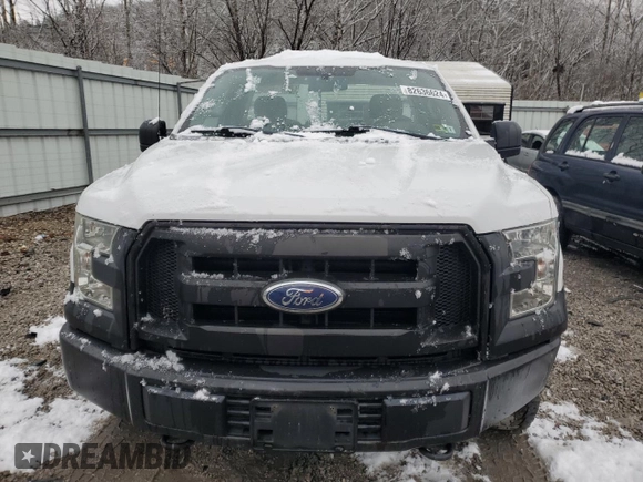 2016 Ford F-150 XL with VIN 1FTMF1E89GFA77025, listed as a Copart auction lot 82636624 with 146,152 mi miles and Salvage title. Bid and sale history available at DreamBid. Image 5.