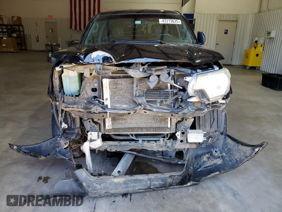 2014 Toyota Tacoma PreRunner with VIN 5TFJU4GN4EX059505, listed as a Copart auction lot 47213625 with 104,187 mi miles and Salvage Title. Bid and sale history available at carsss.com. Image 5.