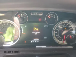 2018 Ram 1500 Big Horn with VIN 3C6RR6LTXJG194157, listed as a Copart auction lot 83219744 with 242,119 mi miles and Salvage Title. Bid and sale history available at carsss.com. Image 9.