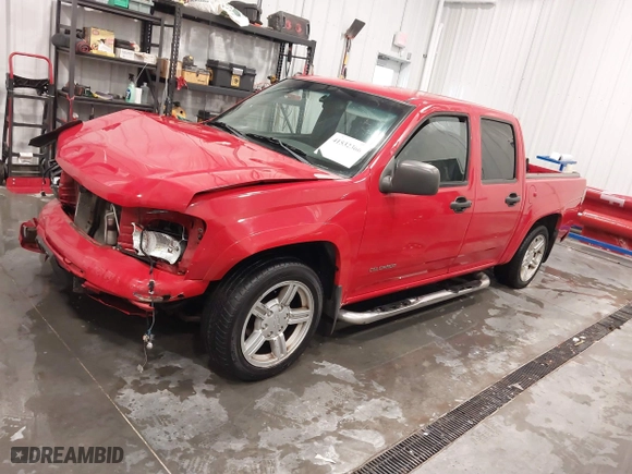 2004 Chevrolet Colorado 1SB LS Z85 with VIN 1GCCS136848189369, listed as a IAAI auction lot 41532366 with 285,782 mi miles. Bid and sale history available at carsss.com. Image 19.