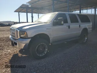 2005 Ford Excursion Special Serv with VIN 1FMNU40L65EB83177, listed as a Copart auction lot 54271885 with 147,145 mi miles and Salvage Title. Bid and sale history available at DreamBid. Image 1.