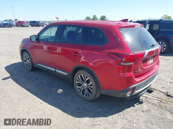 2018 Mitsubishi Outlander ES with VIN JA4AD2A33JZ040254, listed as a IAAI auction lot 42044855 with 141,230 mi miles and . Bid and sale history available at DreamBid. Image 3.