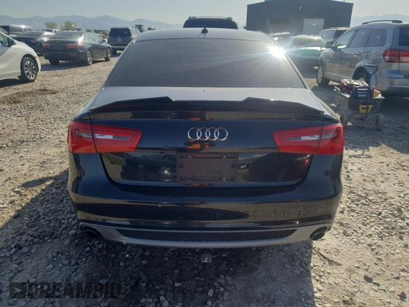 2013 Audi A6 Prestige with VIN WAUHGAFC8DN006754, listed as a Copart auction lot 56492235 with 164,218 mi miles and Salvage title. Bid and sale history available at DreamBid. Image 6.