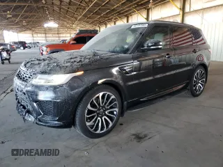 2019 Land Rover Range Rover Sport HSE with VIN SALWR2RK1KA818505, listed as a Copart auction lot 62197665 with 69,789 mi miles and Salvage title. Bid and sale history available at DreamBid. Image 1.