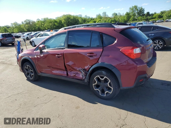2015 Subaru Crosstrek Limited with VIN JF2GPASC7F8287923, listed as a Copart auction lot 57485815 with 90,223 mi miles and Salvage title. Bid and sale history available at DreamBid. Image 2.