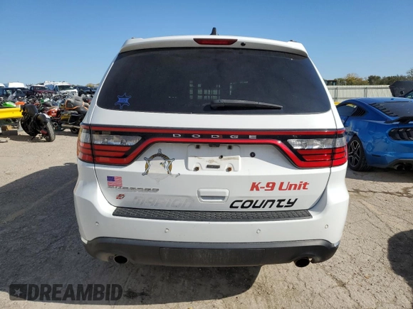 2020 Dodge Durango Pursuit z VIN 1C4SDJFT9LC166508, wystawiony jako Copart lot #79771954 z przebiegiem 106 892 mil mil oraz Szkoda całkowita • Salvage title. Historia ofert i sprzedaży dostępna na DreamBid. Obrazek 6.