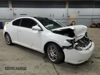 2006 Scion tC with VIN JTKDE167960140708, listed as a Copart auction lot 49496445 with 163,830 mi miles and Salvage Title. Bid and sale history available at carsss.com. Image 4.