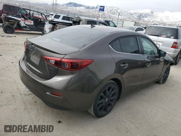 2014 Mazda 3 S Touring with VIN JM1BM1V31E1105847, listed as a Copart auction lot 50045925 with 121,538 mi miles and Salvage Title. Bid and sale history available at DreamBid. Image 3.