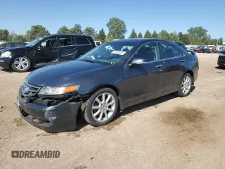 2006 Acura TSX with VIN JH4CL96826C007558, listed as a Copart auction lot 57460605 with 159,808 mi miles and Salvage title. Bid and sale history available at DreamBid. Image 1.