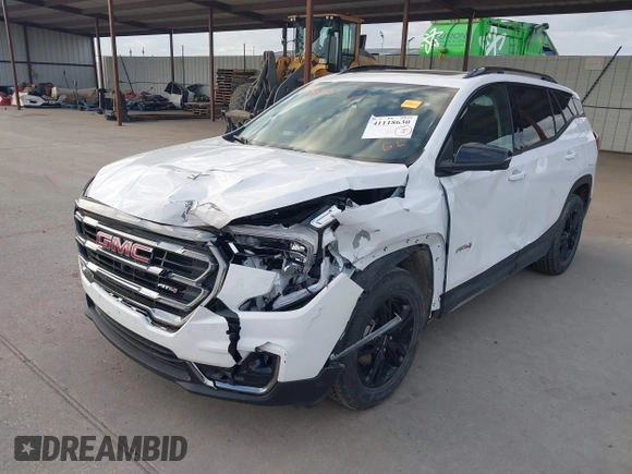 2022 GMC Terrain AT4 z VIN 3GKALYEV1NL296739, wystawiony jako IAAI lot #41118630 z przebiegiem 28 366 mil mil oraz . Historia ofert i sprzedaży dostępna na DreamBid. Obrazek 19.