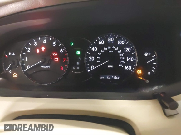 2010 Toyota Avalon XL with VIN 4T1BK3DB9AU358803, listed as a IAAI auction lot 41072257 with 157,185 mi miles and . Bid and sale history available at DreamBid. Image 7.