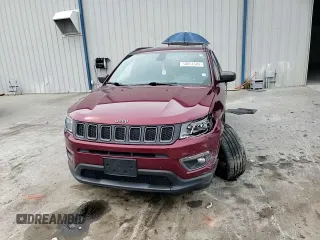 2021 Jeep Compass 80th Anniversary with VIN 3C4NJDEBXMT546477, listed as a Copart auction lot 58854585 with 57,376 mi miles and Non repairable. Bid and sale history available at DreamBid. Image 14.