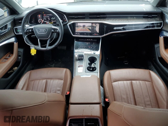 2019 Audi A6 Premium Plus with VIN WAUL2AF22KN098957, listed as a Copart auction lot 45488805 with 90,444 mi miles and Salvage Title. Bid and sale history available at carsss.com. Image 8.
